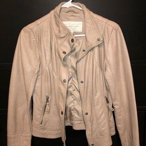 Jessica Simpson leather jacket
